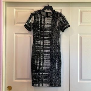 Black DKNY Dress with Short Sleeves